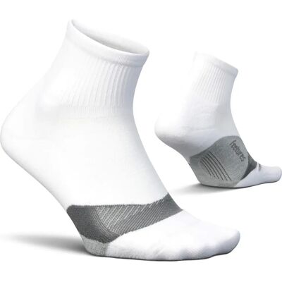 Chaussettes Feetures Elite Light Cushion Quarter Blanc - Chaussettes - Publicité Chaussettes Feetures Elite Light Cushion Quarter Blanc - Chaussettes - Publicité