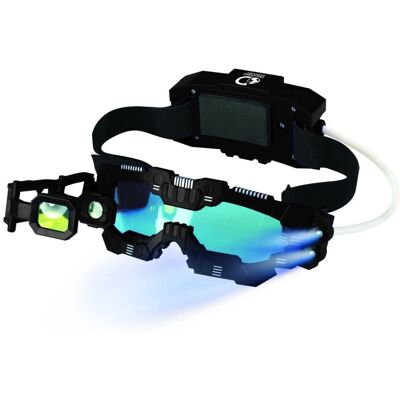 Lunettes de vision nocturne Mukikim Night Mission - Pliables, Réglables - Publicité Lunettes de vision nocturne Mukikim Night Mission - Pliables, Réglables - Publicité