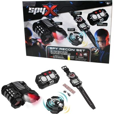 Ensemble de Reconnaissance SpyX - Équipement d'Espion pour Enfants - Publicité Ensemble de Reconnaissance SpyX - Équipement d'Espion pour Enfants - Publicité