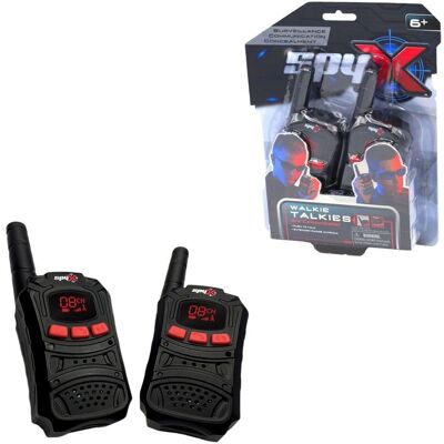 SpyX Walkie Talkie - Walkie Talkie - Schwarz - Walkie Talkie SpyX Walkie Talkie - Walkie Talkie - Schwarz - Walkie Talkie
