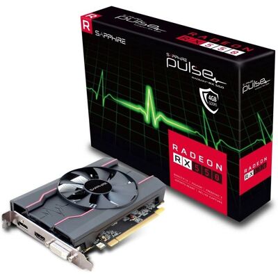 Carte graphique Sapphire Radeon RX 550 Pulse G5 4GB - Publicité Carte graphique Sapphire Radeon RX 550 Pulse G5 4GB - Publicité