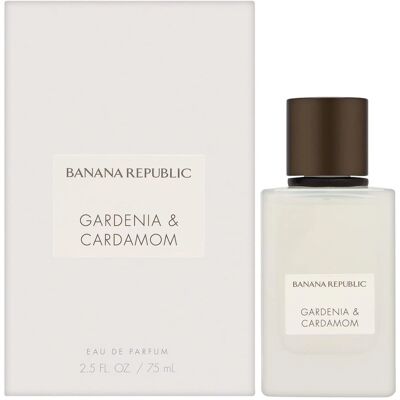 Banana Republic Gardenia & Cardamom Eau de Parfum - Unisex 75ml - Publicité Banana Republic Gardenia & Cardamom Eau de Parfum - Unisex 75ml - Publicité