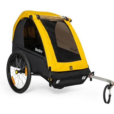 Carrellone per bambini Burley Bee Double - Nero/Giallo Carrellone per bambini Burley Bee Double - Nero/Giallo