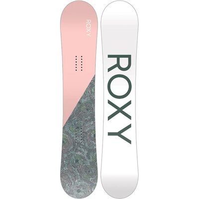Roxy Dawn Snowboard für Damen - All Mountain, Twin, Magne-Traction Roxy Dawn Snowboard für Damen - All Mountain, Twin, Magne-Traction