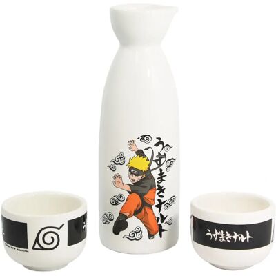 Just Funky Naruto Sake-Set - Hochwertiges Glasgeschirr - Mehrfarben Just Funky Naruto Sake-Set - Hochwertiges Glasgeschirr - Mehrfarben