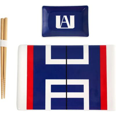 Just Funky BM-215824 - Set Sushi - Per Fans di Anime - Per Amanti del Sushi - Include Due Piatti Just Funky BM-215824 - Set Sushi - Per Fans di Anime - Per Amanti del Sushi - Include Due Piatti