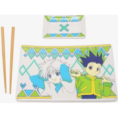 Just Funky Hunter x Hunter - Sushi Set - Gon & Killua - Ustensiles de cuisine - BM-222026 - Publicité Just Funky Hunter x Hunter - Sushi Set - Gon & Killua - Ustensiles de cuisine - BM-222026 - Publicité