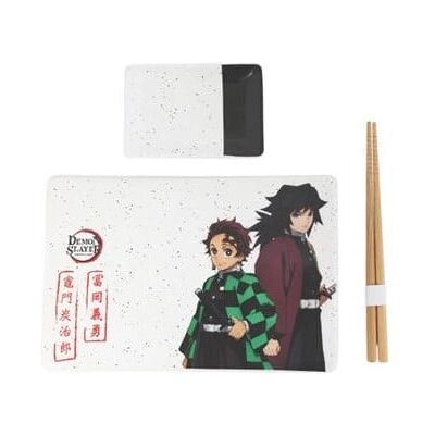 Ensemble Sushi Demon Slayer - Ustensiles de Cuisine Just Funky - Publicité Ensemble Sushi Demon Slayer - Ustensiles de Cuisine Just Funky - Publicité