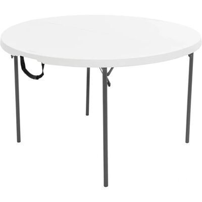 Lifetime Model 280064 Foldable Table - White, 122x73.5x122 cm Lifetime Model 280064 Foldable Table - White, 122x73.5x122 cm