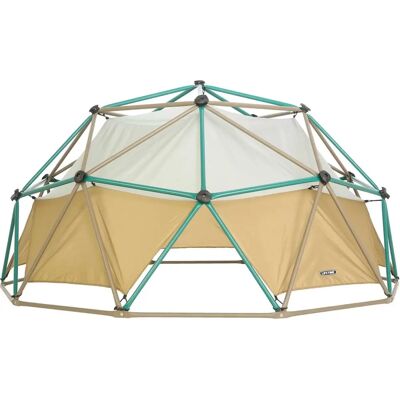 Lifetime Erdefarbener Dome Klettergerüst mit Sonnensegel - Spielplatzgeräte Lifetime Erdefarbener Dome Klettergerüst mit Sonnensegel - Spielplatzgeräte