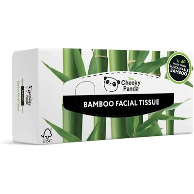 The Cheeky Panda Bamboo Facial Tissue - 3ply 80 Sheets The Cheeky Panda Bamboo Facial Tissue - 3ply 80 Sheets