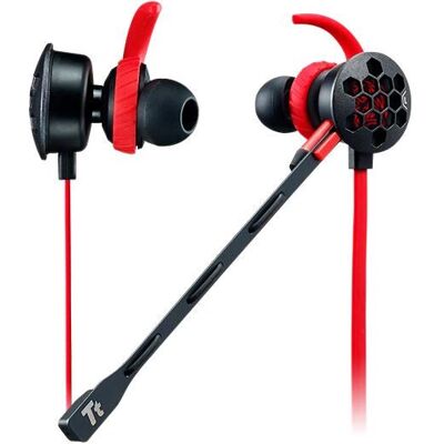 Casque ISURUS PRO de Tt eSPORTS - Intra-auriculaire filaire pour gaming - Noir, Rouge - Publicité Casque ISURUS PRO de Tt eSPORTS - Intra-auriculaire filaire pour gaming - Noir, Rouge - Publicité