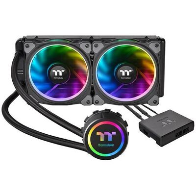 Thermaltake Floe Riing RGB 240 TT Premium Edition Prozessor-Kühler Thermaltake Floe Riing RGB 240 TT Premium Edition Prozessor-Kühler