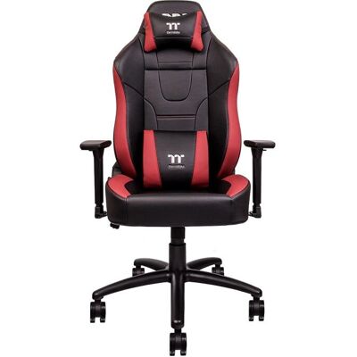 Thermaltake U Comfort Gaming-Stuhl - Gepolsterter Sitz, Schwarz, Rot Thermaltake U Comfort Gaming-Stuhl - Gepolsterter Sitz, Schwarz, Rot