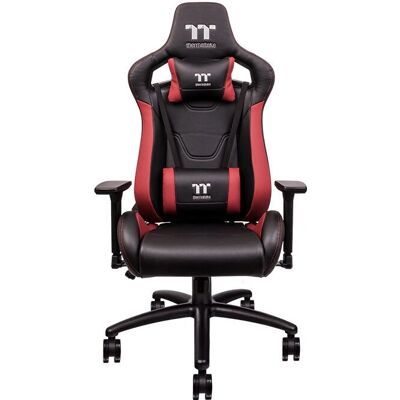 Thermaltake U Fit Universeller Gaming-Stuhl - Gepolsterter Sitz, Schwarz, Rot Thermaltake U Fit Universeller Gaming-Stuhl - Gepolsterter Sitz, Schwarz, Rot