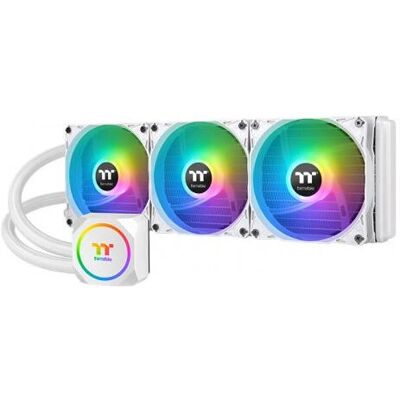 Chłodnica Thermaltake TH360 ARGB Snow Edition - Kompleksowe chłodzenie cieczą dla procesora Chłodnica Thermaltake TH360 ARGB Snow Edition - Kompleksowe chłodzenie cieczą dla procesora