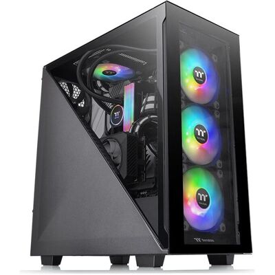 Thermaltake Divider 300 TG Torre Media - Case per PC Thermaltake Divider 300 TG Torre Media - Case per PC