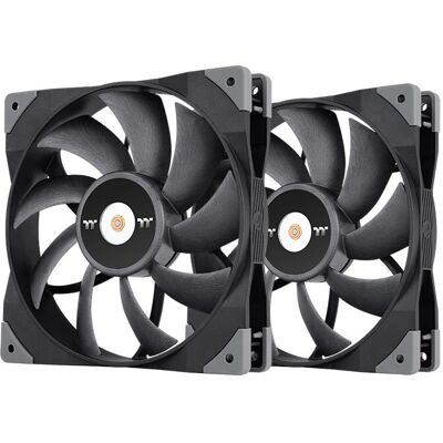 Thermaltake Toughfan 14 2 Ventilateurs - Ventilateur PC - Noir Thermaltake Toughfan 14 2 Ventilateurs - Ventilateur PC - Noir
