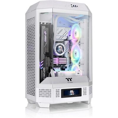 Thermaltake The Tower 300 Mikro Torony Fehér - Számítógép ház Thermaltake The Tower 300 Mikro Torony Fehér - Számítógép ház