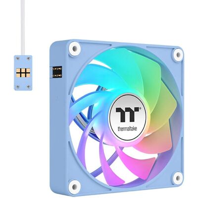 Thermaltake - CL-F198-PL12BU-A - 12 cm - Niebieski - Chłodzenie obudowy Thermaltake - CL-F198-PL12BU-A - 12 cm - Niebieski - Chłodzenie obudowy