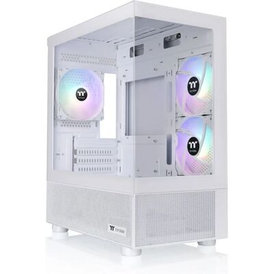 Thermaltake - View 170 TG ARGB Snow Micro Tower - Bianco - Micro ATX/Mini-ITX - Case Thermaltake - View 170 TG ARGB Snow Micro Tower - Bianco - Micro ATX/Mini-ITX - Case