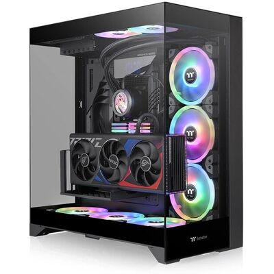 Thermaltake CTE E550 TG Schwarzes Midi Tower PC-Gehäuse Thermaltake CTE E550 TG Schwarzes Midi Tower PC-Gehäuse