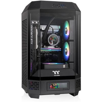 Thermaltake Tower 250 Mini ITX Gehäuse - Kompaktes Design mit 360mm Radiator Thermaltake Tower 250 Mini ITX Gehäuse - Kompaktes Design mit 360mm Radiator