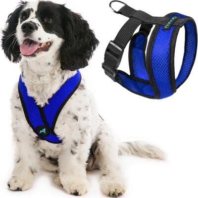 Gooby Comfort X Hundegeschirr - Blau - Groß - Hundegeschirr Gooby Comfort X Hundegeschirr - Blau - Groß - Hundegeschirr