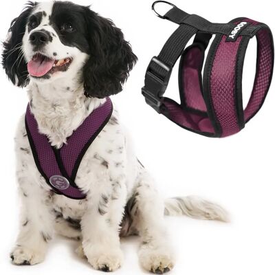 Gooby Comfort X Dog Harness - Purple - Extra Large Gooby Comfort X Dog Harness - Purple - Extra Large