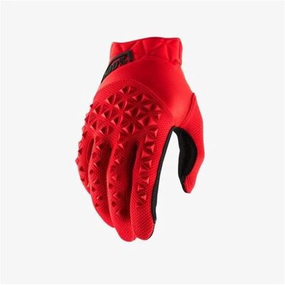 Guanti da Motocross 100% Airmatic Rosso/Nero Guanti da Motocross 100% Airmatic Rosso/Nero