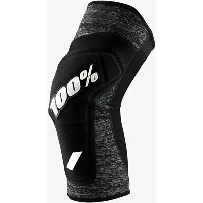 100% RideCamp Knieschutz - Grau Heather / Schwarz - M - Unisex 100% RideCamp Knieschutz - Grau Heather / Schwarz - M - Unisex