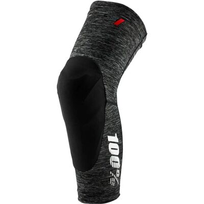 100% Teratec Knee Guards - Grey Heather / Black / XL 100% Teratec Knee Guards - Grey Heather / Black / XL