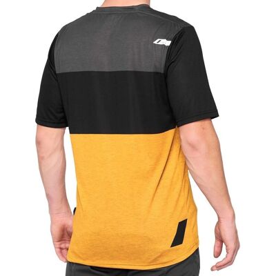 100% Airmatic Herren T-Shirt - Polyester, Gelb, XL 100% Airmatic Herren T-Shirt - Polyester, Gelb, XL