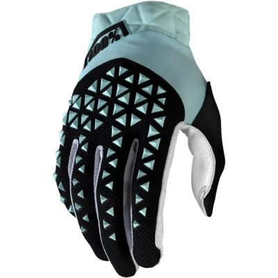 100% Airmatic Sky Blue / Black / Small Gloves - Gloves 100% Airmatic Sky Blue / Black / Small Gloves - Gloves