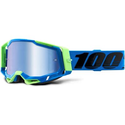 100% Racecraft II Fremont Motocross-Brille - Schwarz Blau - Einheitsgröße 100% Racecraft II Fremont Motocross-Brille - Schwarz Blau - Einheitsgröße