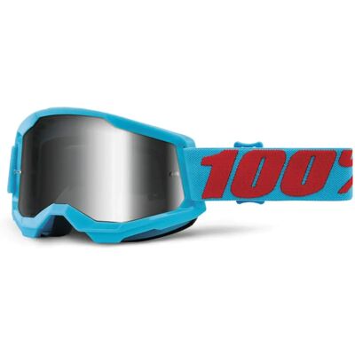 100% Strata 2 Summit - Spiegel Silber Sonnenbrille Schutzbrille 100% Strata 2 Summit - Spiegel Silber Sonnenbrille Schutzbrille