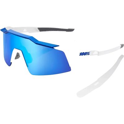 Marke Speedcraft SL Unisex Sportbrille - Blau Weiss - Sportbrille Marke Speedcraft SL Unisex Sportbrille - Blau Weiss - Sportbrille