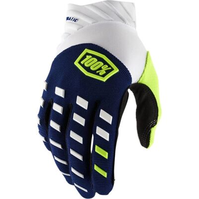 Guanti Airmatic 100% Blu Navy e Bianco L - Guanti Guanti Airmatic 100% Blu Navy e Bianco L - Guanti