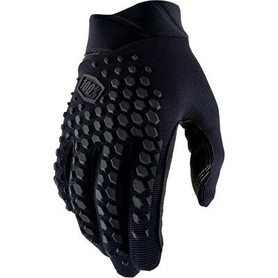 100% Geomatic Bicycle Gloves - Black - S 100% Geomatic Bicycle Gloves - Black - S