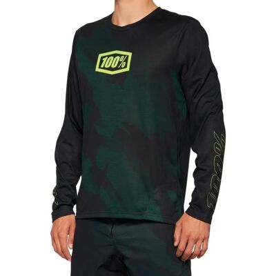 100Percent Le Schwarzes Langarm-Jersey - Jersey 100Percent Le Schwarzes Langarm-Jersey - Jersey