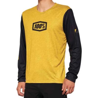 100% Airmatic Herren Gelb Jersey - Trikot 100% Airmatic Herren Gelb Jersey - Trikot