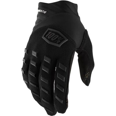 100% Airmatic Bicycle Gloves - Black - S 100% Airmatic Bicycle Gloves - Black - S