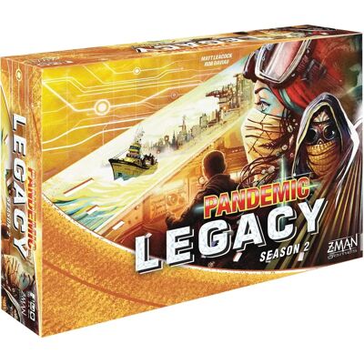 Jeu de Société Pandemic Legacy : Saison 2 - Jaune Jeu de Société Pandemic Legacy : Saison 2 - Jaune