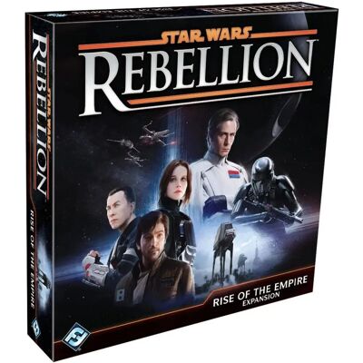 Fantasy Flight Games Star Wars Rebellion Rise of The Empire - Jeu de Plateau Expansion - Publicité Fantasy Flight Games Star Wars Rebellion Rise of The Empire - Jeu de Plateau Expansion - Publicité