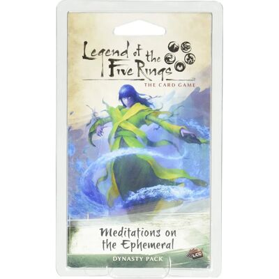 Fantasy Flight Games Legend of The Five Rings LCG Meditations On The Ephemeral Fantasy Flight Games Legend of The Five Rings LCG Meditations On The Ephemeral