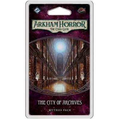 Fantasy Flight Games Arkham Horror LCG The City of Archives Game Mythos Pack - Game Expansion Fantasy Flight Games Arkham Horror LCG The City of Archives Game Mythos Pack - Game Expansion