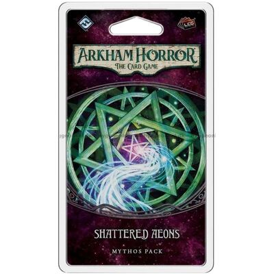 Asmodee Arkham Horror LCG Pack Mythos Aeons Brisés - Publicité Asmodee Arkham Horror LCG Pack Mythos Aeons Brisés - Publicité
