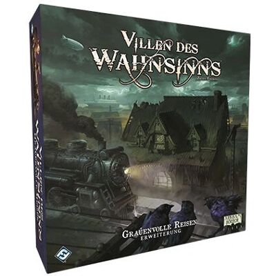 Fantasy Flight Games Mansions of Madness 2nd Ed Horrific Journeys Expansion - Board Game Fantasy Flight Games Mansions of Madness 2nd Ed Horrific Journeys Expansion - Board Game