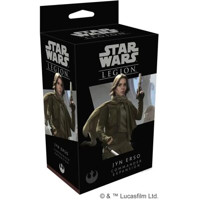 Fantasy Flight Games Star Wars: Legion - Jyn Erso Commander Expansion Fantasy Flight Games Star Wars: Legion - Jyn Erso Commander Expansion