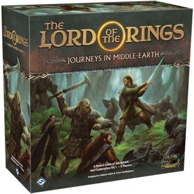 Fantasy Flight Games Le Seigneur des Anneaux: Voyages en Terre du Milieu - Jeu de Plateau Fantasy Flight Games Le Seigneur des Anneaux: Voyages en Terre du Milieu - Jeu de Plateau